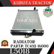 Assy Assembly Radiator Kubota Tractor L5018 Part : TC432-16000