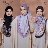 PRINTED AFRA by aminie hijab
