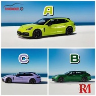 #Rhino Model RM 1:64合金模型！Panamera 第2代971 Sport Turismo。第四批3色預售中，檸檬黄Yellow / 甲蟲綠Green / 薰衣草紫Purple。各限