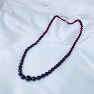 石榴石塔链 Garnet Necklace - 123 LIVE MALL