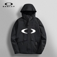Oakley Men's Windproof, Waterproof, and Breathable Outdoor Hiking Windbreaker Suit