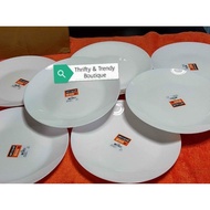 ♞,♘,♙Onhand Arcopal Zelie 12pcs dinner plates Tempered Glass Microwavable