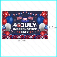 HT1 2024 Independence Day themed celebrate 4th OF JULY banners backgdrop Wall garden decorated backg