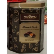 Danson Almond Coated Dark Chocolate 120g Tin