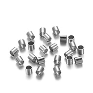 150ชิ้น/ล็อต1.5 2.0 2.5มม.Stopper Spacer Crimp หลอดสำหรับ DIY ลูกปัดลวดเชื่อมต่อผลการค้นหาเครื่องประ
