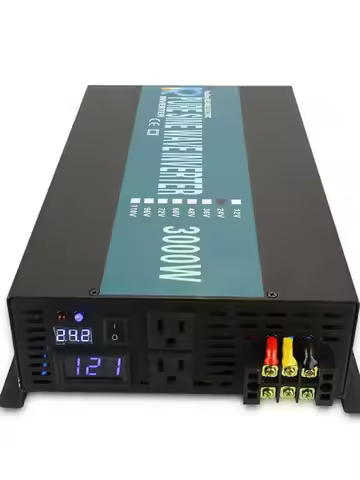 Pure Sine Wave Inverter 3000W DC to 1AC Converter For Home Power Bank Solar