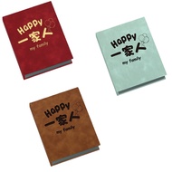 4R 5R Photo Album 5x7 4x6 Photobook Hold 100 Photos Album 5R Album Photo Book With Leather Shell