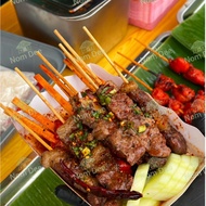 Nom Dee - Authentic Thai Beef Skewer 600gm Frozen (Original & Mala)