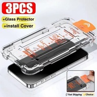 3PCS Premium High definition transparent Tempered Glass for iQOO Z9 Turbo 13 12 11 z6 z7x z9 lite Z9