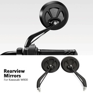 New Motorcycle Side Rearview Mirror For Kawasaki W 800 W800 w800 Aluminum Adjustable Rear View Mirro