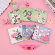 File of 100 Sheets of Origami Crane Paper Size 10x10cm Colorful