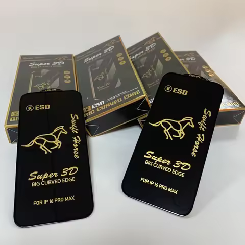 100pcs For IPHONE 17 16 15 14 13 Pro Max 12 Mini 11 Pro XR XS MAX 21H Swift Horse Super 3D Full Temp