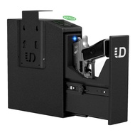 Urban Deco Biometric Gun Safe Pistol Safe Handgun Safe, Quick Access Gun Safe For Nightstand, Auto S