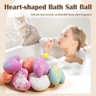 Heart-shaped Bath Salt Balls Fizzy Bath Salt Balls For Easter Basket Stuffers P0W8