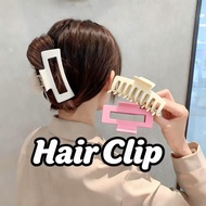 Hair Clip Autumn Winter Plush Shark Clip Korean Style Solid Color Simple Fashion Hair Accessories（Ke