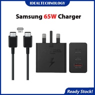 (Ready stock)Original Samsung Official 65W PD Power Adapter Trio Samsung 45W Charger 25W Charger  Ty