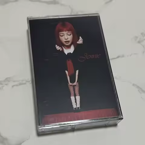 Tape for Korean BLACKPINK Kim JENNIE Solo Ruby New Unopened Lyrics Book Free Shipping