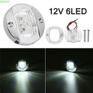 SENKNI Marine Boat Lights, Waterproof 12V LED Stern Light, Boat Equipment Round LED Deck Light Blue 