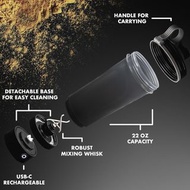 600毫升可拆卸自動攪拌混合瓶USB充電電池攪拌器搖搖杯 2227 dmeckp 600ml Detachable Automatic Self Stirring Mixing Bottles USB