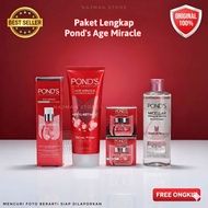 PONDS Age Miracle Paket Skincare Lengkap β Facial Foam Serum Day & Night Cream micellar water