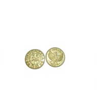 Uang koin kuno 25 sen Indonesia tahun 1955