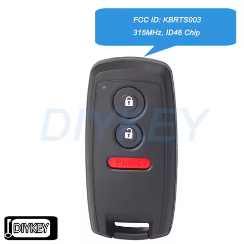 3 Buttons Smart Remote Car Key Fob 315MHz ID46 Chip for Suzuki Grand Vitara SX4 2006-2014 FCC ID: KB