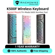 Machenike K500F Tri-mode 94 Key Gasket Structure RGB Backlit Wired Bluetooth 2.4G Wireless 90% layou