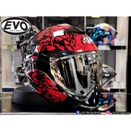 Evo RS9 Splash Helmet (Free Color Visor)