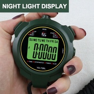 30h Stopwatch Timer Outdoor Sport Running Training Chronograph Timer 0.01s Accuracy Countdown Lumino