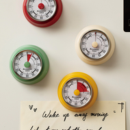 日本 霜山 美式復古造型磁吸機械式計時器 免電池 多色可選