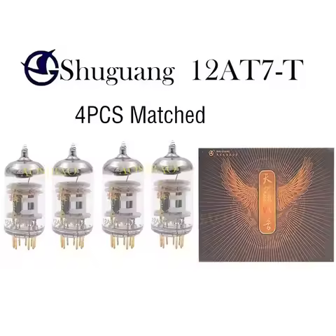 SHUGUANG 12AT7-T 12AT7 Vacuum Tube Instead of 12AT7 Tube Amplifier Kit HIFI Audio Valve DIY Preamp F