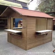 Rumah kayu anti-karat, gerai jualan mudah alih, rumah kecil luar, gerai tiket, bilik peralatan, gera