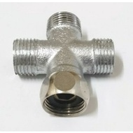 1/2 Copper Cross Pass (Pass) (With Pass)