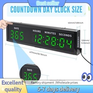 E7G-LED Large Display Digital Countdown Clock, for Christmas Retirement Birthday Count Up/Count Down