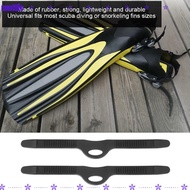 WA-SPORT Flippers Fin Strap, Elastic Adjustable Swimming Fin Strap, Accessories Durable Diving Buckl