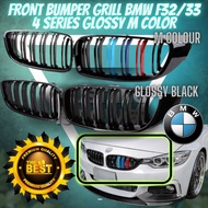 FRONT BUMPER GRILL BMW F32/33 4 SERIES GLOSSY M COLOR