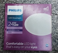 ดาวไลท์ฝั่งฝ้า 24W 8 นิ้ว กลม PHILIPS LED DOWNLIGHT 24W LED WARM WHITE