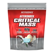Myogenix Critical Mass - Vanilla Flavored Muscle Mass Weight Gain Supplement, Zero Lactose Protein P