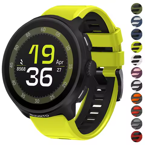 Sport Silicone Watch Bands For SUUNTO RACE Run/RACE S/Ocean/VERTICAL/5 9 Peak/3 Fitness Strap For CO