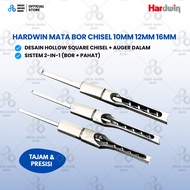 MATA HARDWIN Wood Chisel Drill Bit 10mm 12mm 16mm – Mortiser Chisel Bit Square Hole Drill