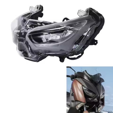Headlight Headlamp Assembly Fit For YAMAHA XMAX300 XMAX125 XMAX250 2018-2022 2021 2020 2019 Motorcyc