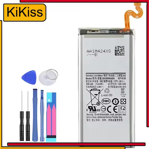 Battery For Samsung Galaxy EB-BN965ABU,Note9,Note 2 3 4 5 6 7 8 9 10 20 X Plus/Lite/Ultra,N9600 SM-N