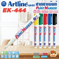 Artline Paint Marker EK-444 Pen Rubber Writing Needle Tip 0.8 Mm. Set Of 2 Handles And 4