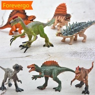 【Forever】 12 styles 15cm Small Dinosaur Model Toy Jurassic Tyrannosaurus Raptor Triceratops Ankylosa