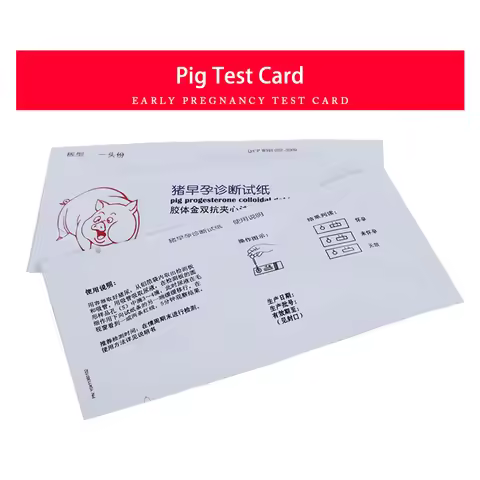 Pig/Bovine Pregnancy Test Kit - 5/10 Urine Tests Test Strip