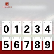 HILABEE Score Keeper Numbers 0-9 Score Flipper Team Games Multi Sports Versatile Lightweight Sports 