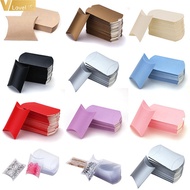 50/100pcs/lot Candy Box Pillow Shape Wholesales Gift Paper Packaging Boxes Candy Bags Christmas Box