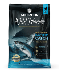 Addiction Wild Islands NZ Pacific Catch Salmon, Mackerel &amp; Hoki Dry Cat Food / Addiction Pacific Catch Cat