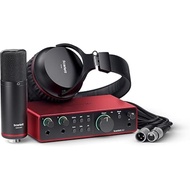Focusrite Scarlett 2i2 Studio 4th Gen USB Audio Interface Bundle for Songwriters with Condenser Micr