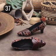 4 CM HEELS, WOVEN HEELS, ETHNIC HEELS, NTT WOVEN SHOES, ETHNIC SHOES, PARTY SHOES, WORK SHOES